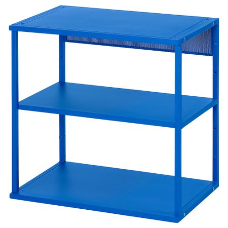 Открытый стеллаж, синий, 60x40x60 см IKEA PLATSA ПЛАТСАA ПЛАТСА 005.596.44