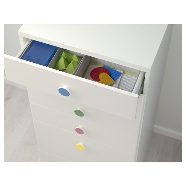 Комбинация для хранения с ящиками, белый 60x50x128 см IKEA STUVA СТУВА / FÖLJA ФОЛЬЯ 292.746.93 - фото 3