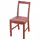 PINNTORP ПИННТОРП Стул - красная морилка