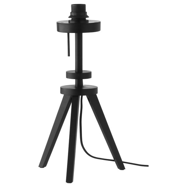 Основание настольной лампы ЛАУТЕРС, коричневый (45 см) - фото 1