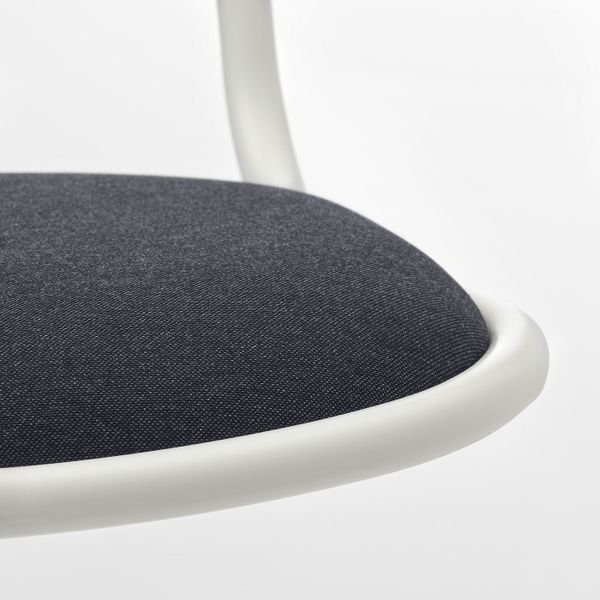 Детский стул для письменного стола, белый/Висле темно-серый IKEA ÖRFJÄLL ОРФЬЕЛЛЬ 504.417.89 - фото 5
