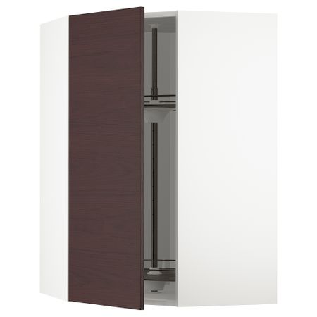 Угловой навесного шкаф с вращающейся секцией, 68x100 cm IKEA METOD МЕТОД 293.354.51