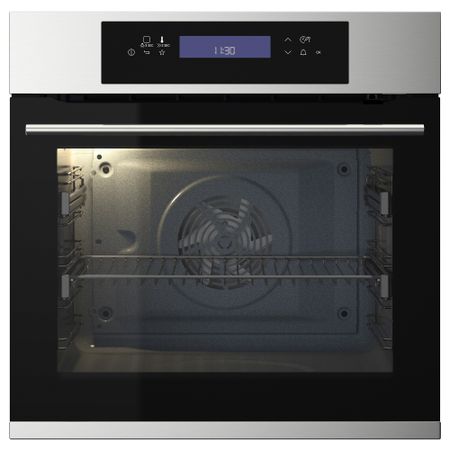 Духовка с горяч обдув и пирол функ КУЛИНАРИСК, нержав сталь