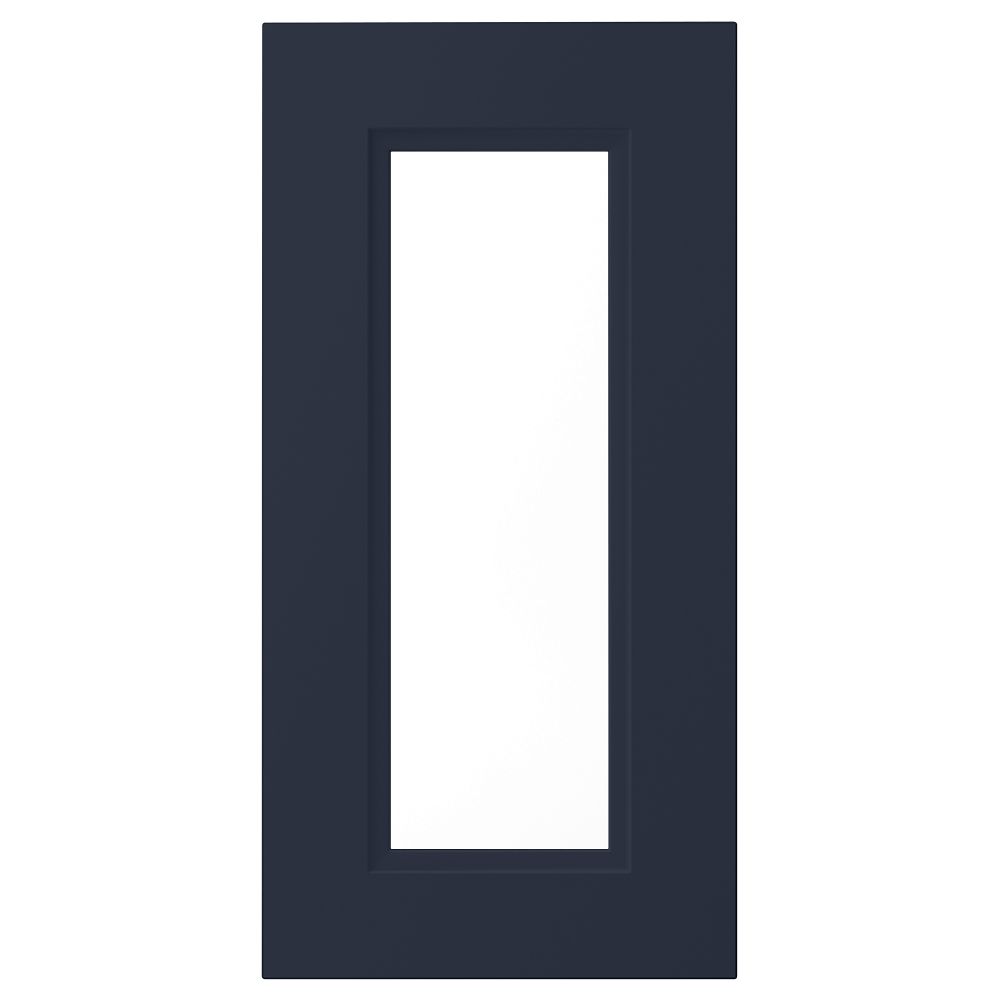 Стеклянная дверь, матовая поверхность синий, 30x60 см IKEA AXSTAD АКСТАД 804.752.35 - фото 1