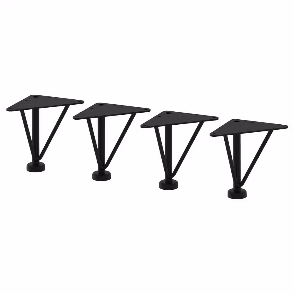 EKET Ножка - металлический/чёрный 10 см - фото 1