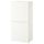 BESTÅ Стеллаж с дверьми - белый Lappviken/белый 60x42x129 см