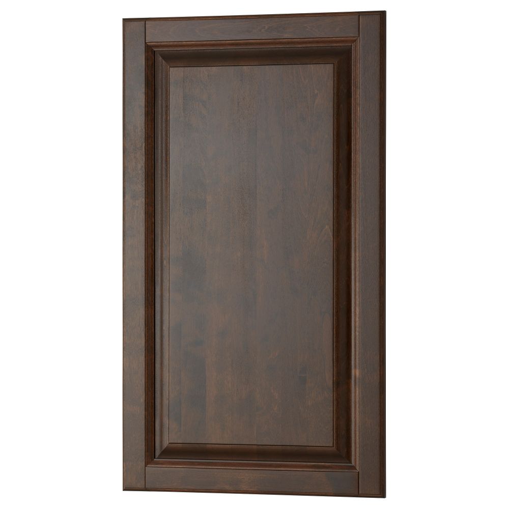 Фронтальная панель для посудомоечной машины ДАЛАРНА, темно-коричневый (45x80 см) - схема-чертеж с размерами