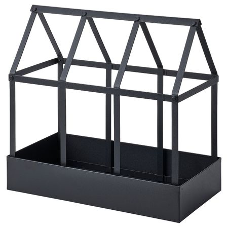 Декоративная теплица, для дома, улицы черный 34 см IKEA SENAPSKÅL СЕНАПСКОЛ 604.783.67