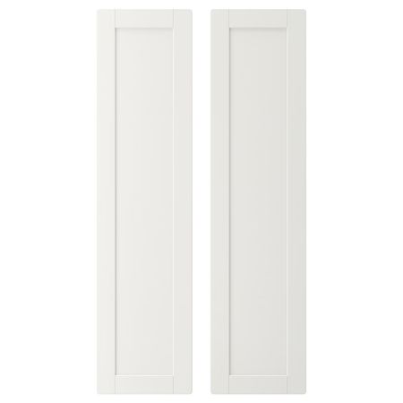 SMÅSTAD Дверь - белый/с рамой 30x120 см