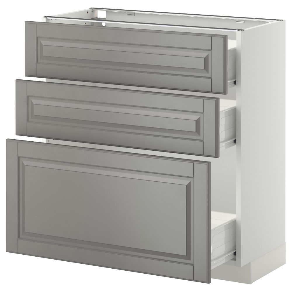 IKEA, вид спереди - схема-чертеж с размерами