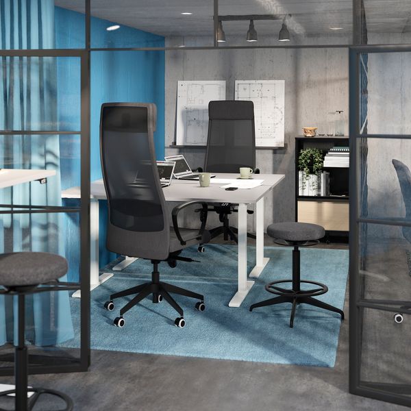 Модуль на колесах, 61x101 см, сетка черный IKEA BEKANT БЕКАНТ 792.825.44 - фото 3