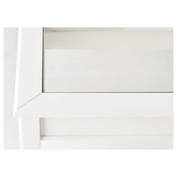 Консольный стол, белый/стекло 133x37 см IKEA LIATORP ЛИАТОРП 603.832.51 - фото 8