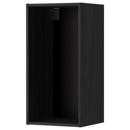 Каркас навесного шкафа, под дерево черный 40x37x80 см IKEA МЕТОД 803.680.23