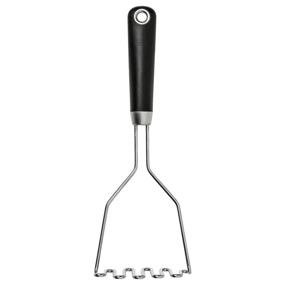 Толкушка для картофеля, нержавеющая сталь/черный IKEA IKEA 365+ HJÄLTE ИКЕА 365+ ЙЭЛТЕ 303.745.78 - фото 1