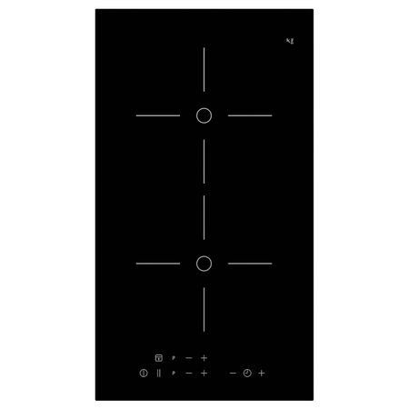 Индукционная варочная панель, черный, 29 см IKEA МЁЙЛИГ 302.371.38