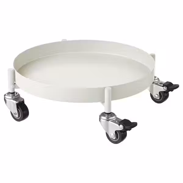 OLIVBLAD Подставка на колесах - д/дома/улицы/белый с оттенком 32 см - фото 1