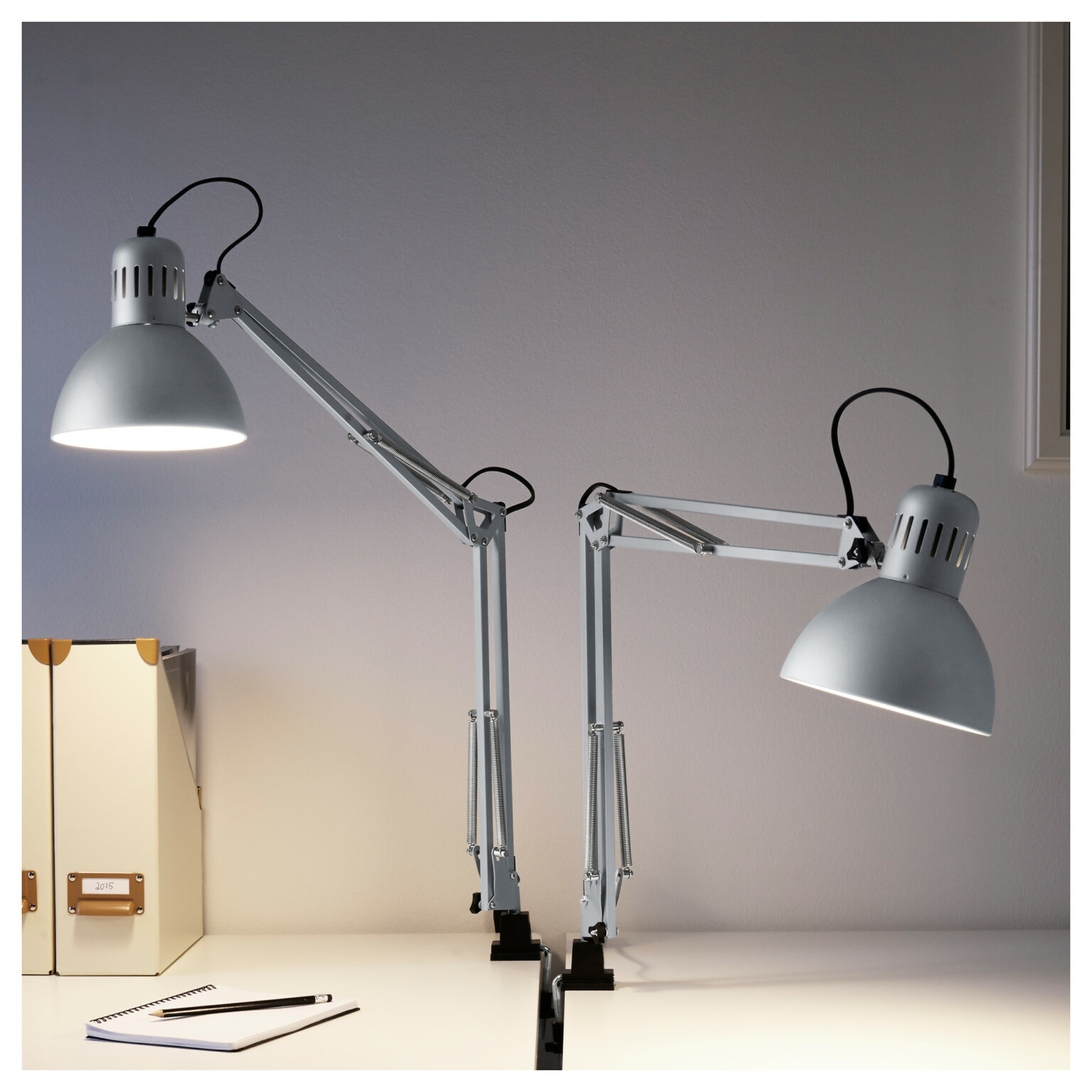 Купить Лампа рабочая ТЕРЦИАЛ, серебристый в ИКЕА (Минск). Стоимость ...