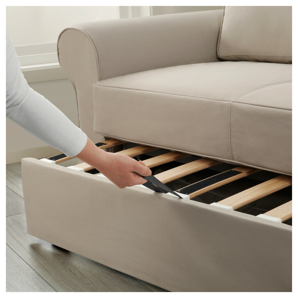 Купить Диван-кровать 2-местная БАККАБРУ, Тигельшо бежевый в IKEA (Минск ...